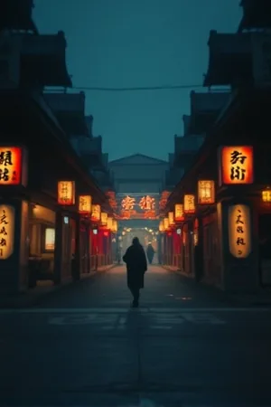 雨中的玻璃橱窗里摆满拆开的钟表零件